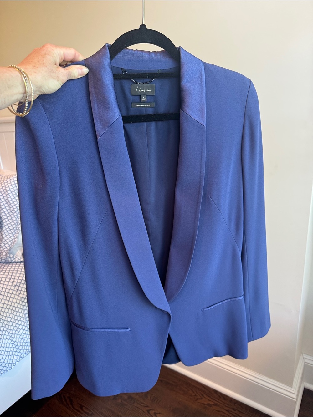 Aritzia Purple Blazer Jacket